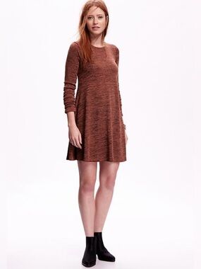 Old Navy Space-Dye Swing Dress